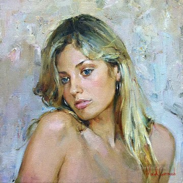 Women Painting - Pretty Girl MIG 24 Impressionist